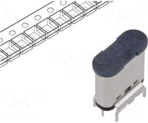 MOLEX Connector: USB C | socket