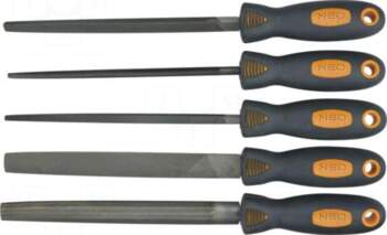 NEO TOOLS File-set | square,round
