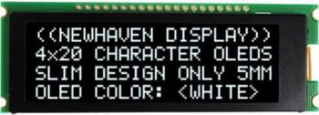 NEWHAVEN DISPLAY INTERNATIONAL Display: OLED |