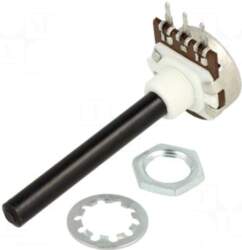 OMEG Potentiometer: shaft | single turn