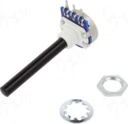 OMEG Potentiometer: shaft | single turn