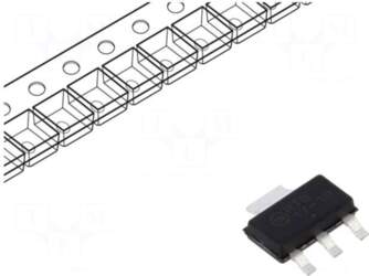 ONSEMI IC: voltage regulator | LDO