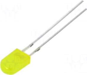 OPTOSUPPLY LED | yellow | rectangular
