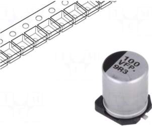 Panasonic Capacitor: electrolytic | low ESR