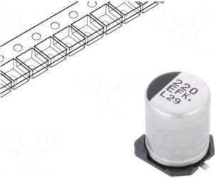 Panasonic Capacitor: electrolytic | low ESR