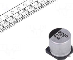 Panasonic Capacitor: electrolytic | low ESR