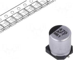 Panasonic Capacitor: electrolytic | low ESR