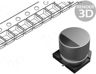 Panasonic Capacitor: electrolytic | SMD |