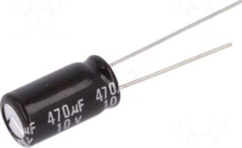 Panasonic Capacitor: electrolytic | THT |