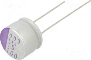 Panasonic Capacitor: polymer | 15uF |