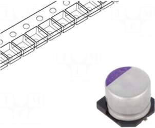Panasonic Capacitor: polymer | 47uF |