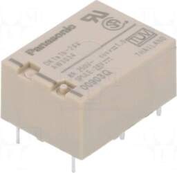 Panasonic Relay: electromagnetic | Ucoil: 24VDC