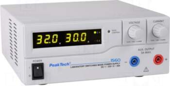 PEAKTECH Laboratory power supply: standard |