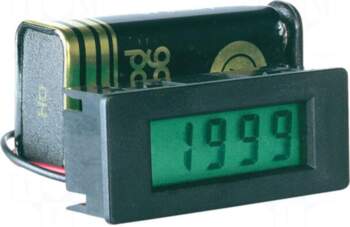 PEAKTECH Voltmeter | digital,mounting |