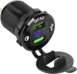 Peiying Ładowarka samochodowa 2xUSB z funkcją