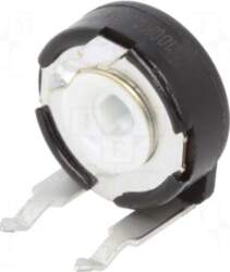 PIHER Potentiometer: mounting | 100kΩ |