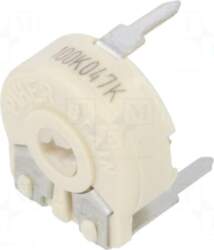 PIHER Potentiometer: mounting | 100kΩ |