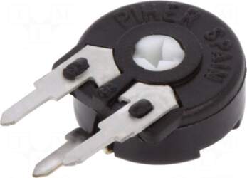 PIHER Potentiometer: mounting | single turn