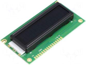POWERTIP Display: LCD | alphanumeric |