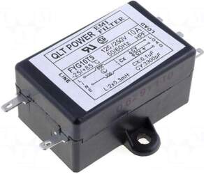 QLT POWER Filter: anti-interference | 250VAC