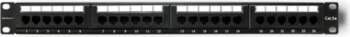 Qoltec Patch panel RACK | 24