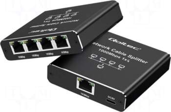 QOLTEC Switch Ethernet | RJ45 socket