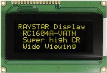 RAYSTAR OPTRONICS Display: LCD | alphanumeric