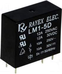 Recoy/RAYEX ELECTRONICS Relay: electromagnetic | SPDT