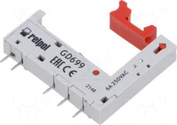 RELPOL Socket | 6A | PCB