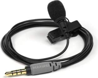 Rode RØDE smartLav+ Black Lavalier/Lapel microphone