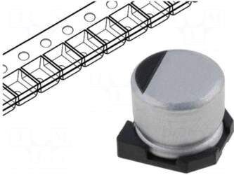 SAMWHA Capacitor: electrolytic | SMD |