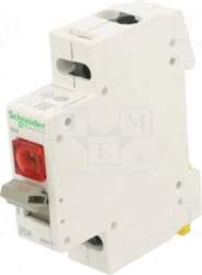 SCHNEIDER ELECTRIC Pushbutton switch | Poles: