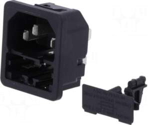 SCHURTER Connector: AC supply | socket