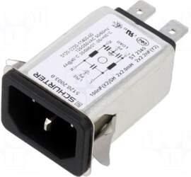 SCHURTER Connector: AC supply | socket