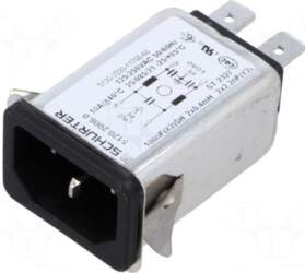 SCHURTER Connector: AC supply | socket