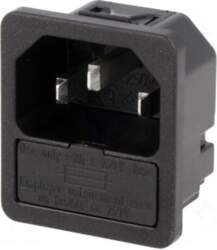 SCHURTER Connector: AC supply | socket