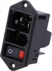 SCHURTER Connector: AC supply | socket