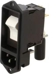 SCHURTER Connector: AC supply | socket