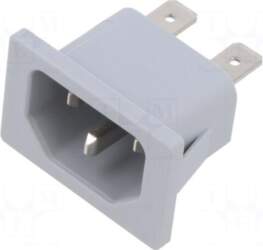 SCHURTER Connector: AC supply | socket