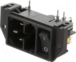 SCHURTER Connector: AC supply | socket