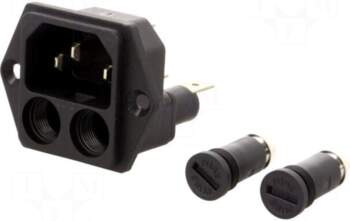 SCHURTER Connector: AC supply | socket