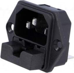 SCHURTER Connector: AC supply | socket