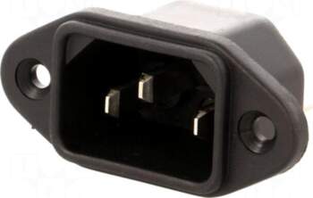 SCHURTER Connector: AC supply | socket