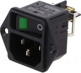 SCHURTER Connector: AC supply | socket