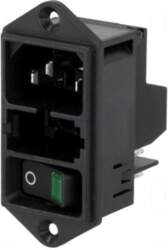 SCHURTER Connector: AC supply | socket