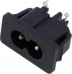 SCHURTER Connector: AC supply | socket