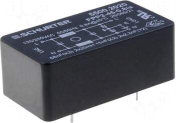 SCHURTER Filter: anti-interference | 250VAC |