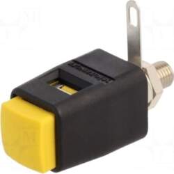 SCHÜTZINGER Laboratory clamp | yellow |