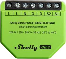 Shelly Dimmer Gen3 WiFi Light Controller