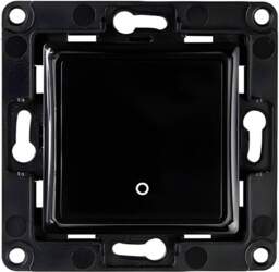 Shelly wall switch 1 button (black)